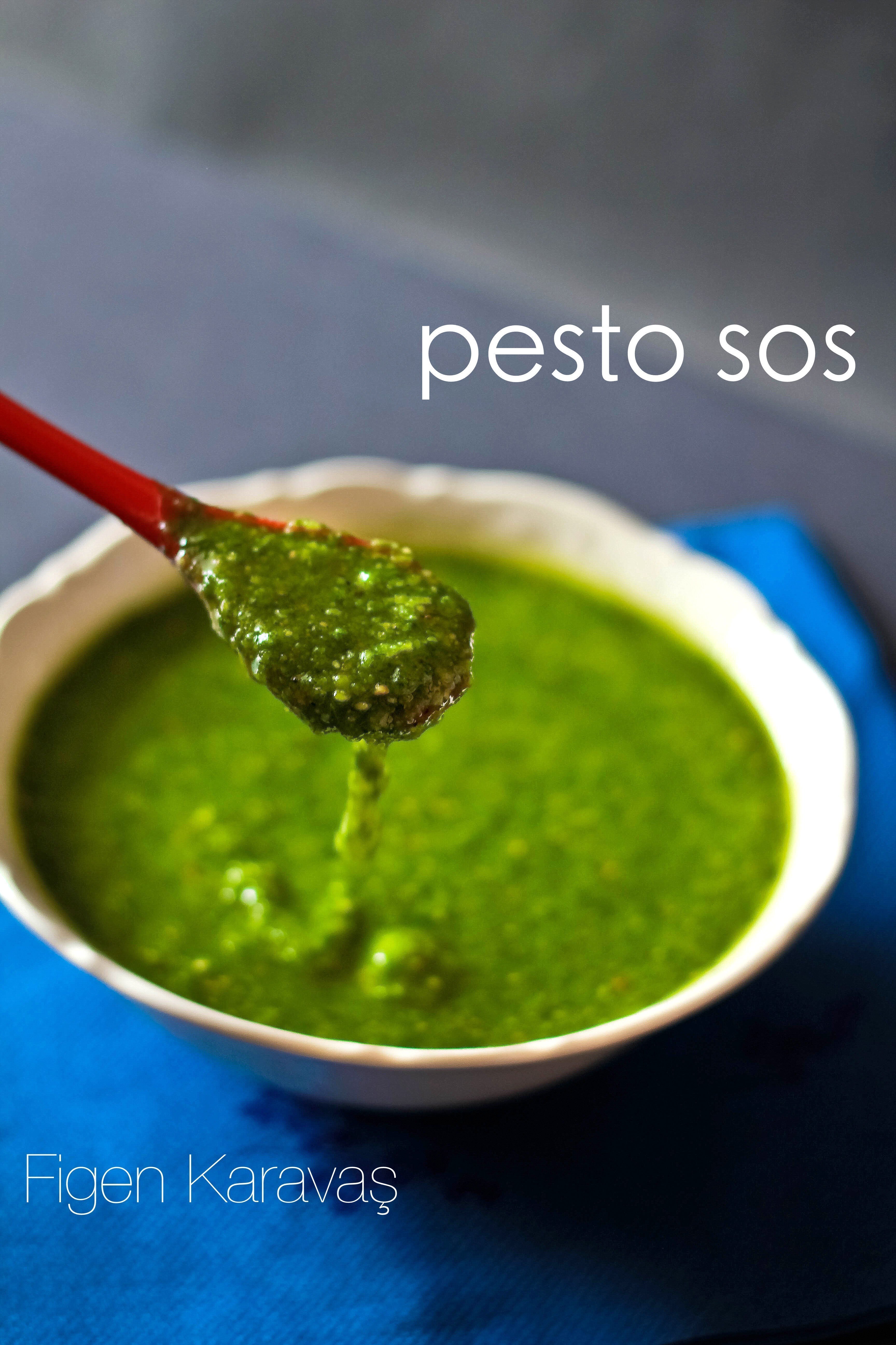 Ispanaklı Pesto Sos Tarifi Ispanaklı Pesto Sos Tarifi
